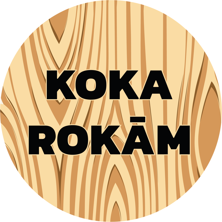 Latvju Z mju Komplekts Veikals Koka Rok m